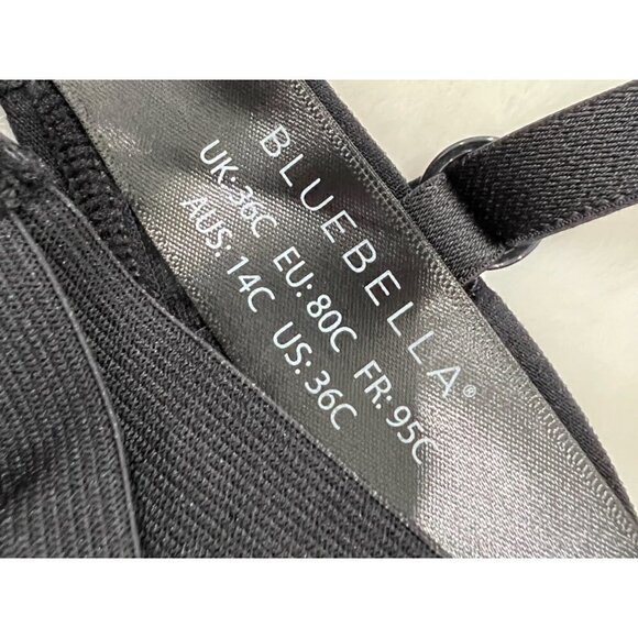 NWT BLUEBELLA EMILIA BRA underwired bra BLACK MSRP $64 - Picture 8 of 12